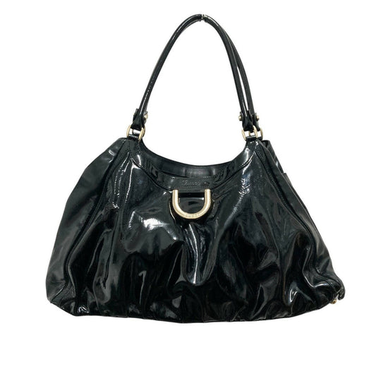 GUCCI Hand Bag Tote Purse Black Authentic