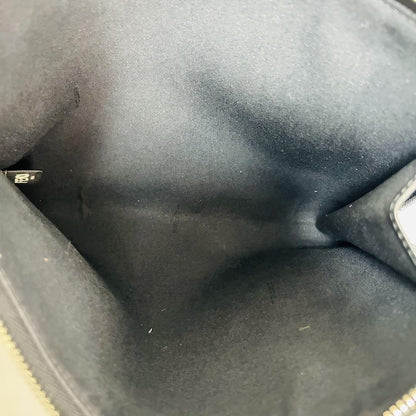 FENDI Clutch Bag Second Bag Monster Leather Black Authentic