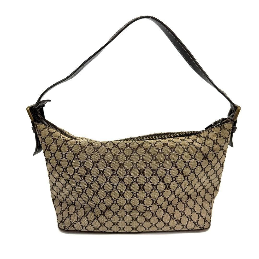 CELINE Hand Bag Tote Purse Macadam Authentic