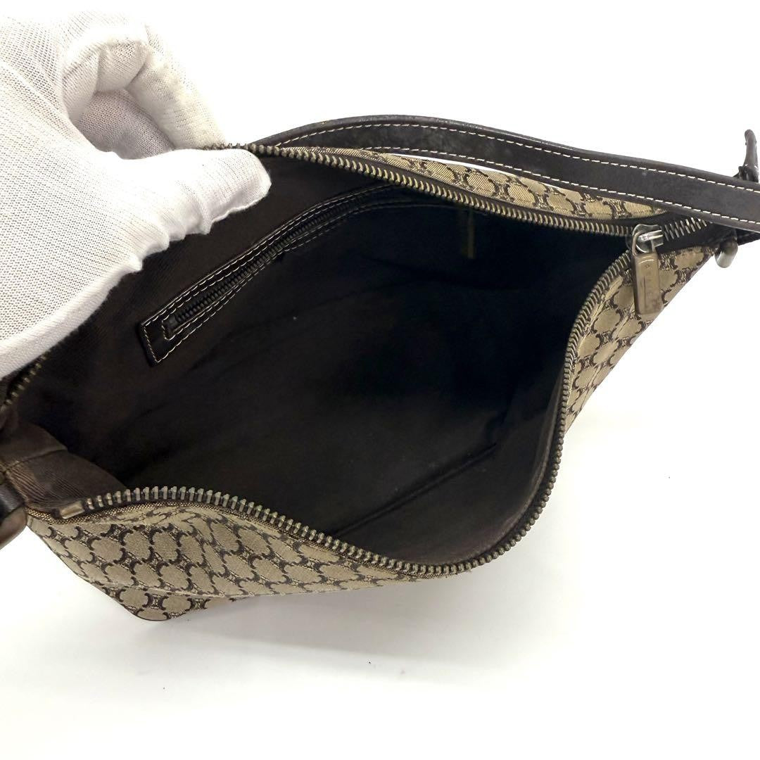 CELINE Hand Bag Tote Purse Macadam Authentic
