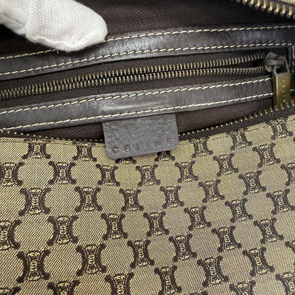 CELINE Hand Bag Tote Purse Macadam Authentic