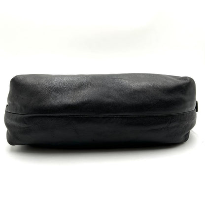 COACH Shoulder Bag Purse 2way Leather Black Authentic