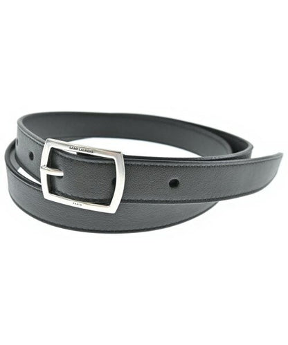 Saint Laurent Paris Men's Belt Black Authentic