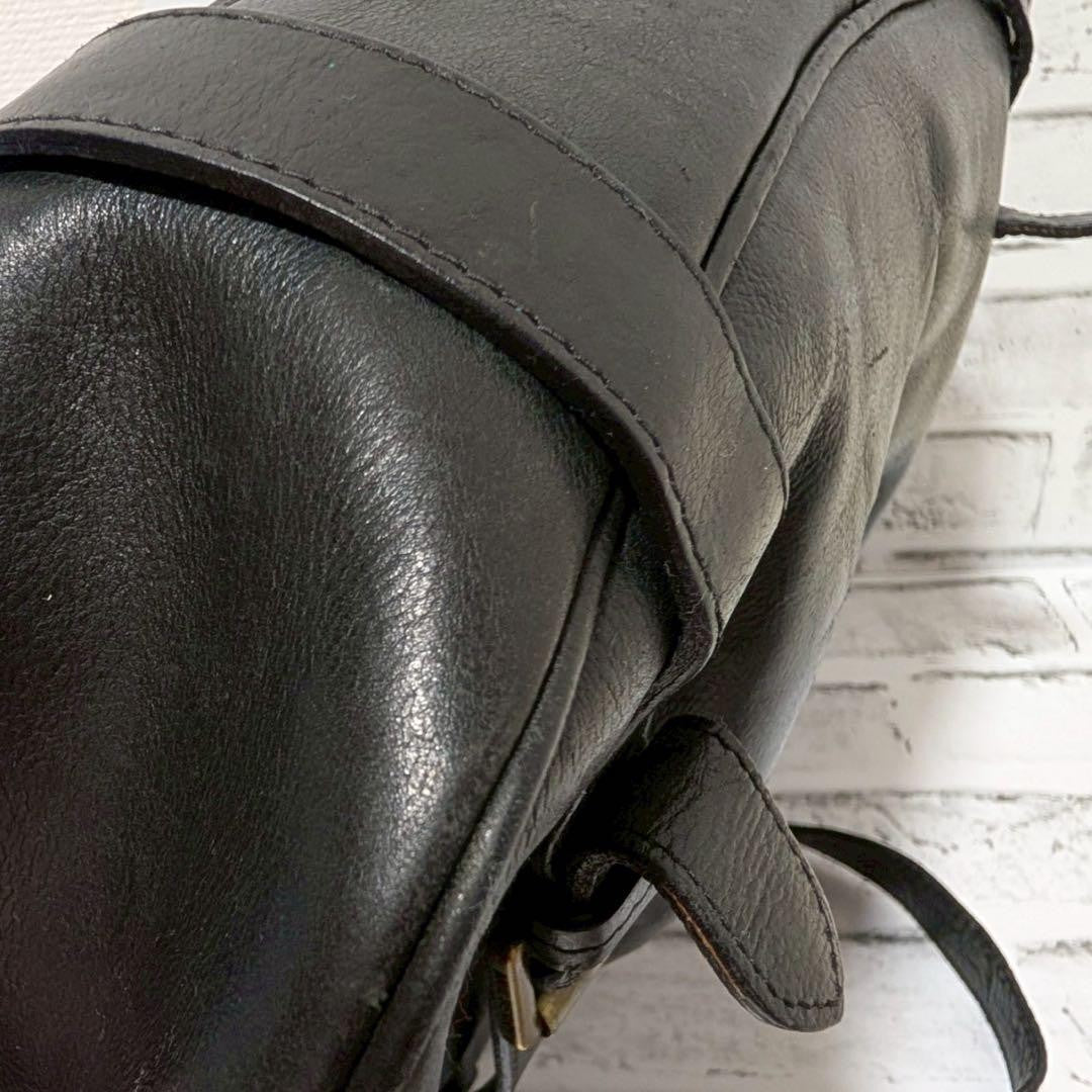 MULBERRY Hand Bag Tote Purse Leather Black Authentic