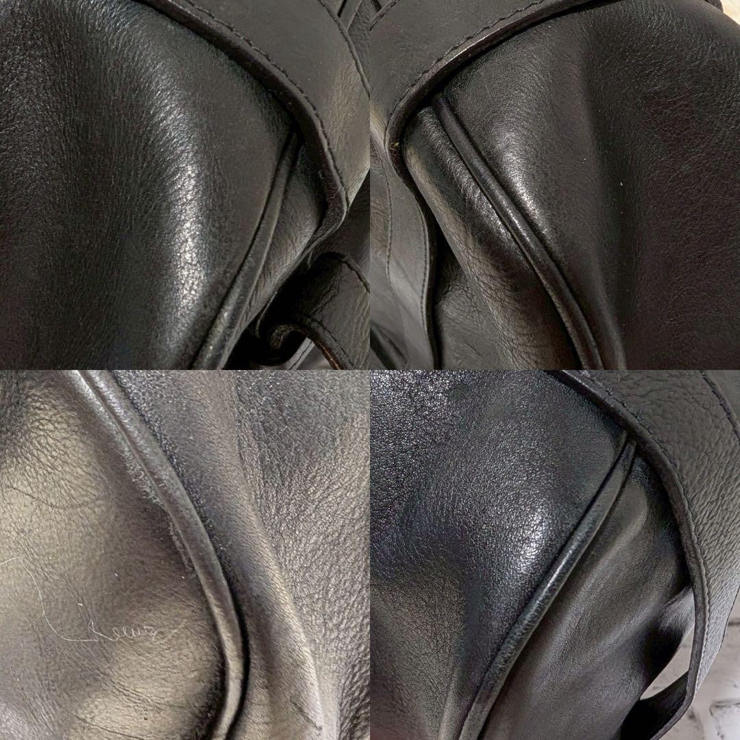 MULBERRY Hand Bag Tote Purse Leather Black Authentic