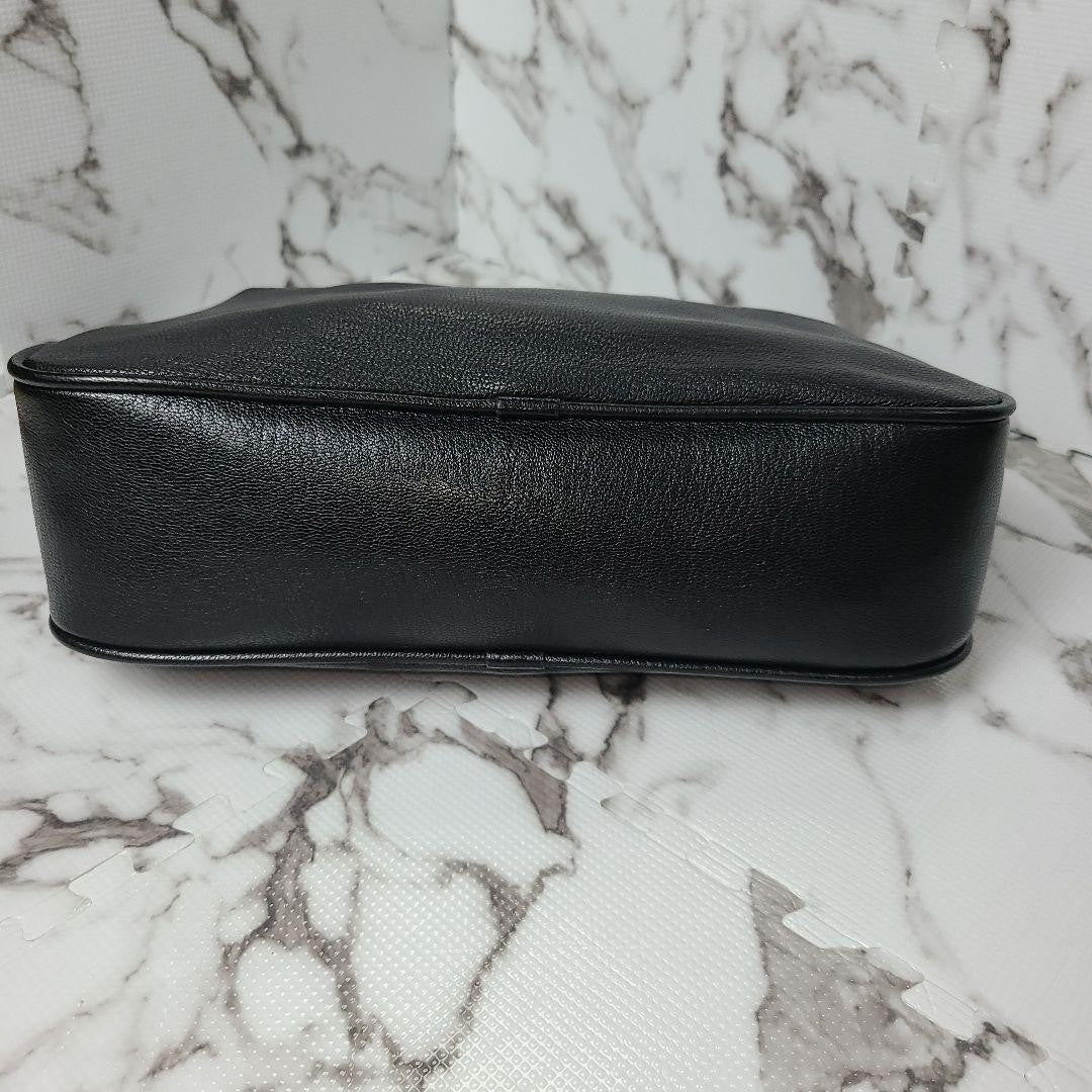 MULBERRY Shoulder Bag Purse Leather Black Authentic