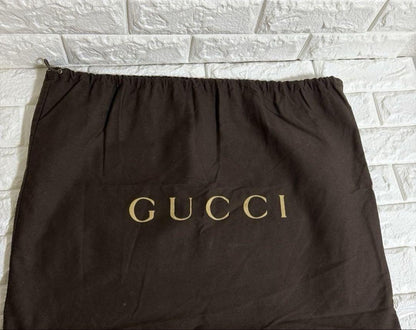 GUCCI Hand Bag Tote Purse GG Canvas Beige Authentic
