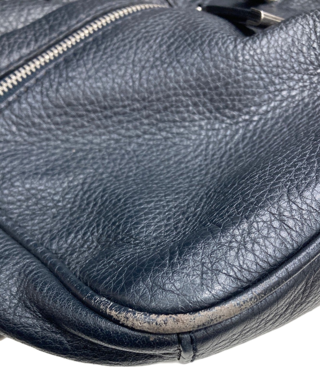 TOD'S Shoulder Bag Purse Black Authentic