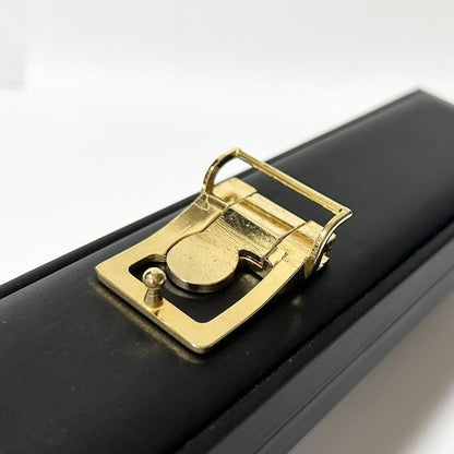 Christian Dior Herren Gürtel Logo Leder Schwarz Braun Authentisch