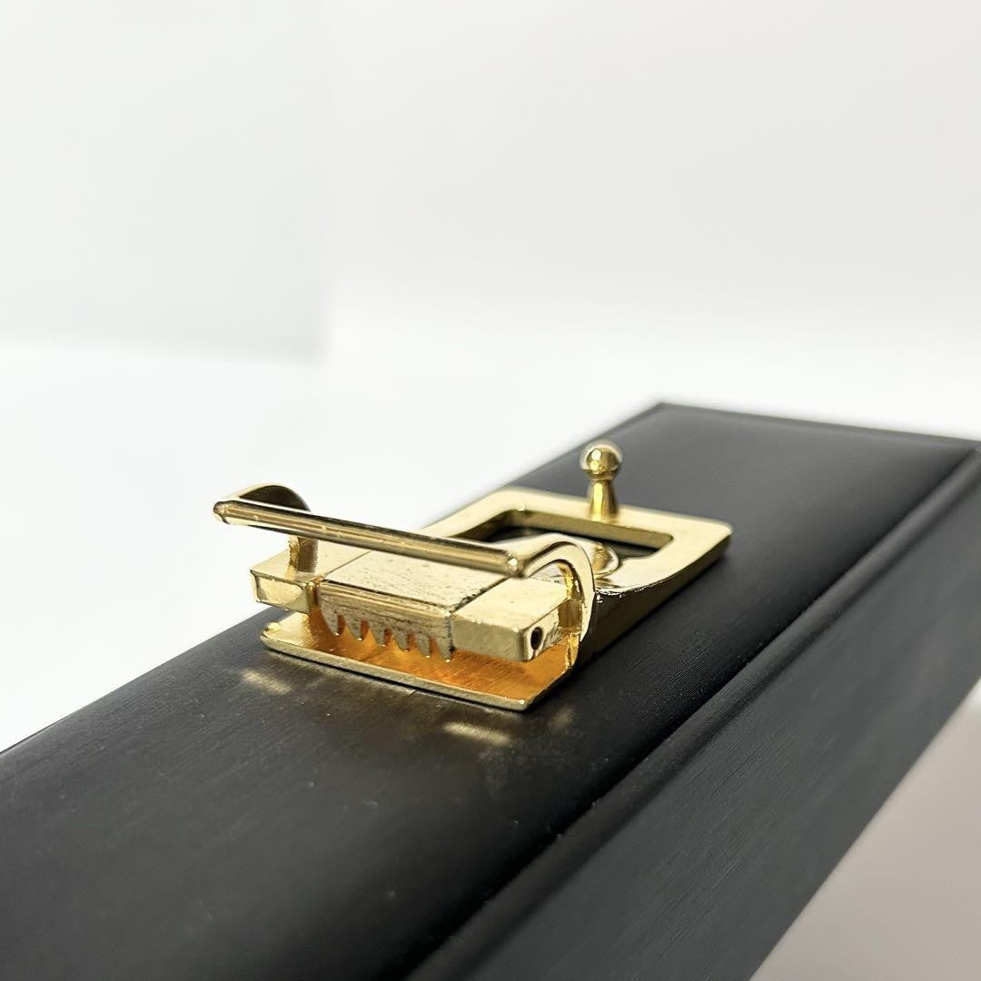 Christian Dior Herren Gürtel Logo Leder Schwarz Braun Authentisch