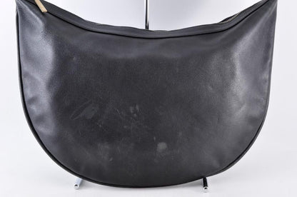 GUCCI Shoulder Bag Purse Leather Black Authentic