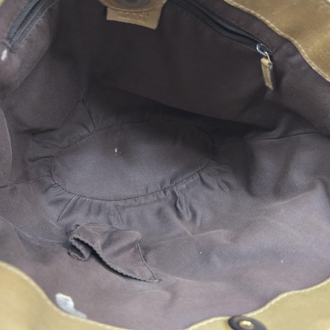 GUCCI Hand Bag Tote Purse GG Leather Authentic