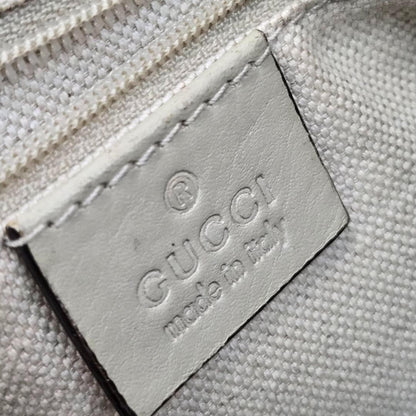 GUCCI Hand Shoulder Bag Tote Purse 2way GG Canvas Leather Authentic