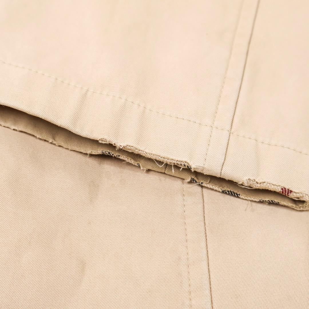 BURBERRY Coat Nova Check Asian fit L 40 US size M Beige Authentic