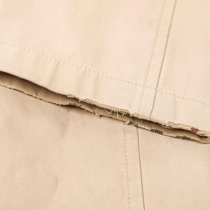 BURBERRY Coat Nova Check Asian fit L 40 US size M Beige Authentic