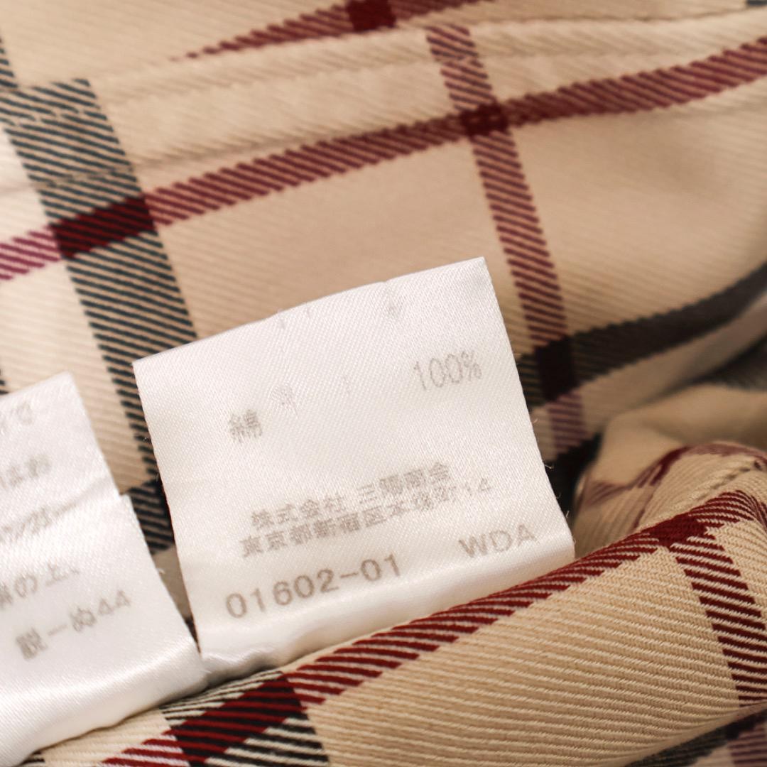 BURBERRY Coat Nova Check Asian fit L 40 US size M Beige Authentic