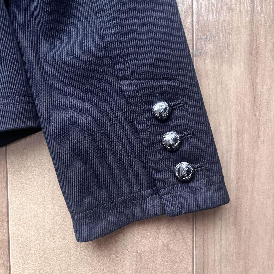 BURBERRY BLUE LABEL Jacket Nova Check Asian fit S 36 US size XS Black Authentic