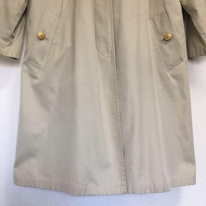 BURBERRY Long Coat Nova Check Asian fit M US size S Beige Authentic