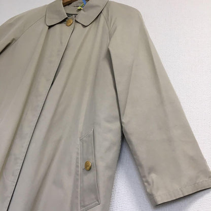BURBERRY Long Coat Nova Check Asian fit M US size S Beige Authentic