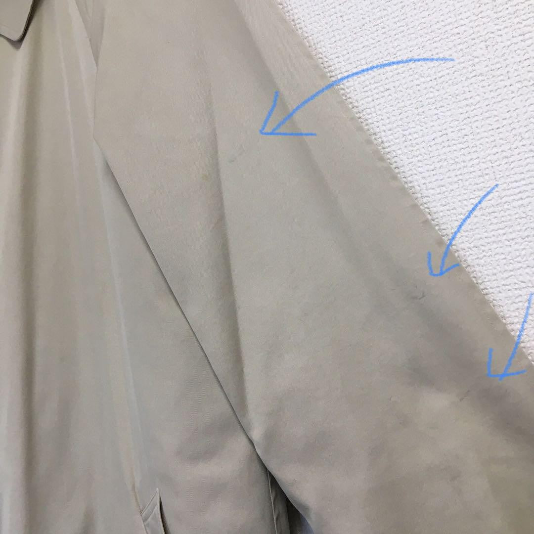 BURBERRY Long Coat Nova Check Asian fit M US size S Beige Authentic