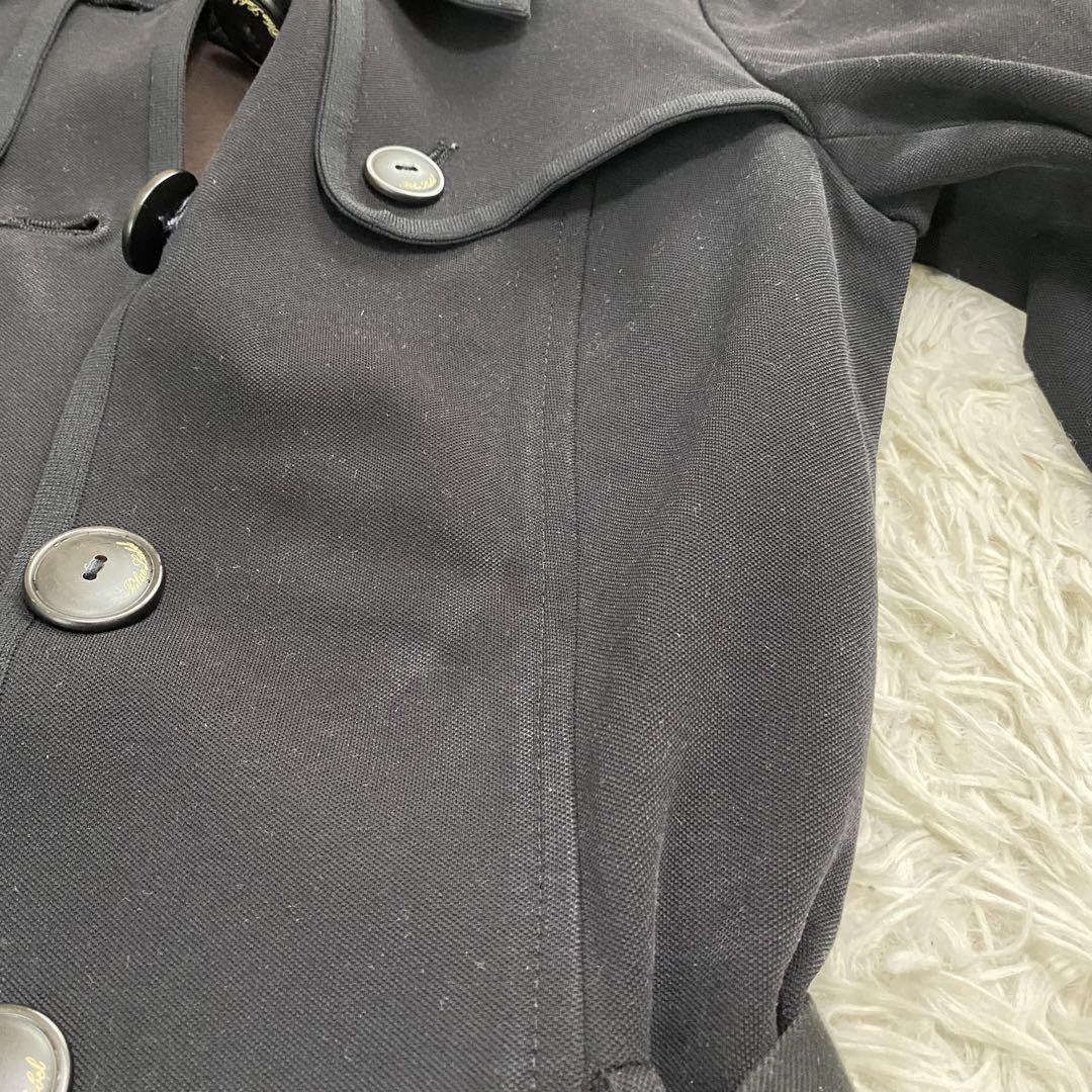 BURBERRY BLUE LABEL Coat Asian fit M 38 US size S Black Authentic