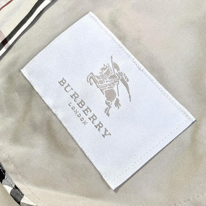 BURBERRY LONDON Coat Nova Check Asian fit S US size XS Beige Authentic