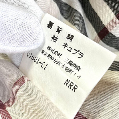 BURBERRY LONDON Coat Nova Check Asian fit S US size XS Beige Authentic