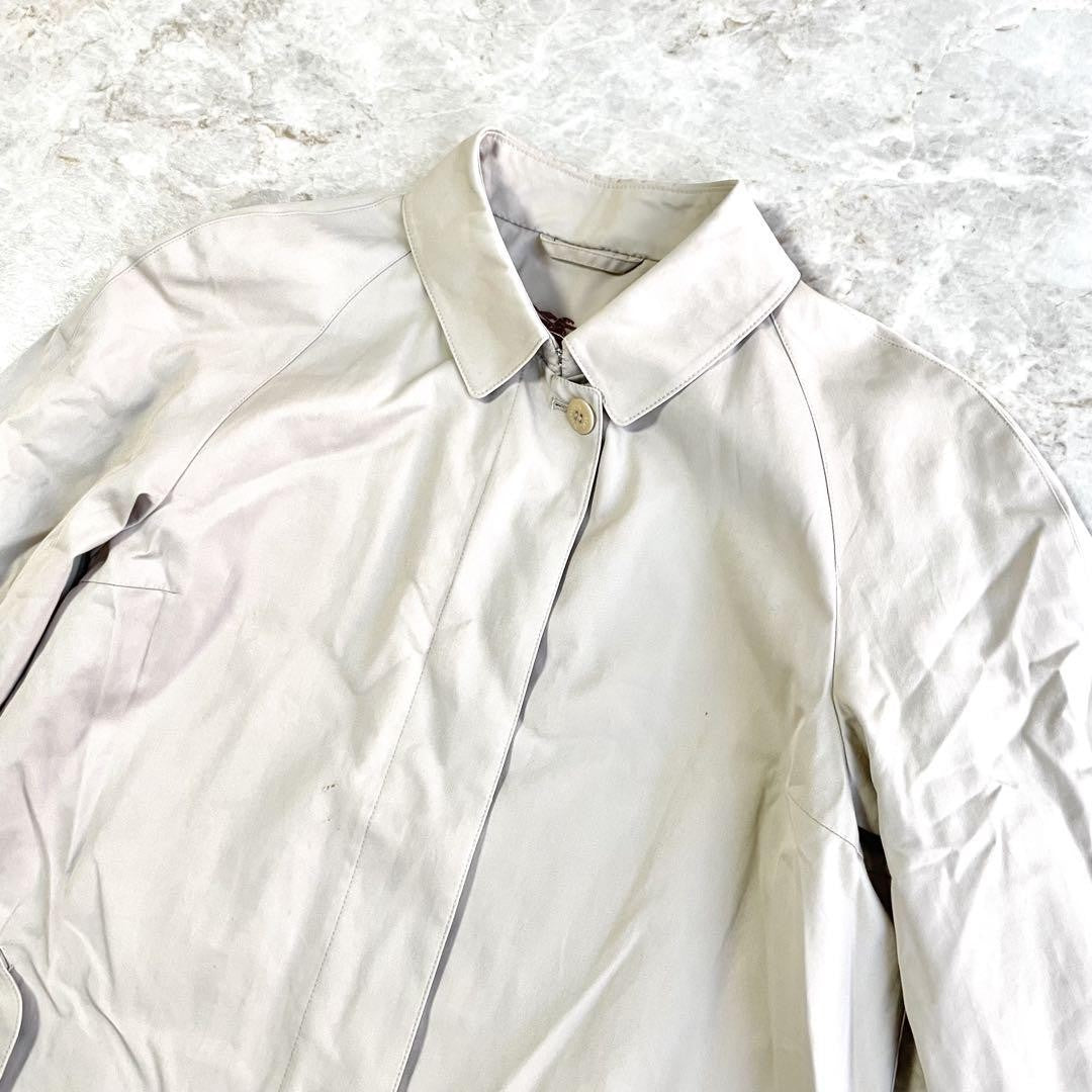 BURBERRY LONDON Coat Nova Check Asian fit S US size XS Beige Authentic