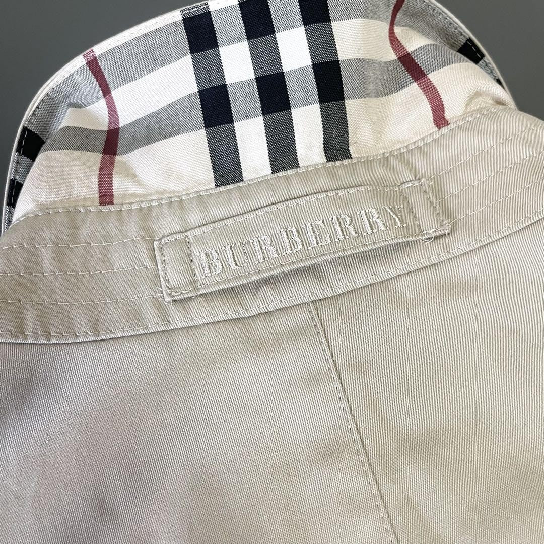 BURBERRY LONDON Coat Nova Check Asian fit S US size XS Beige Authentic