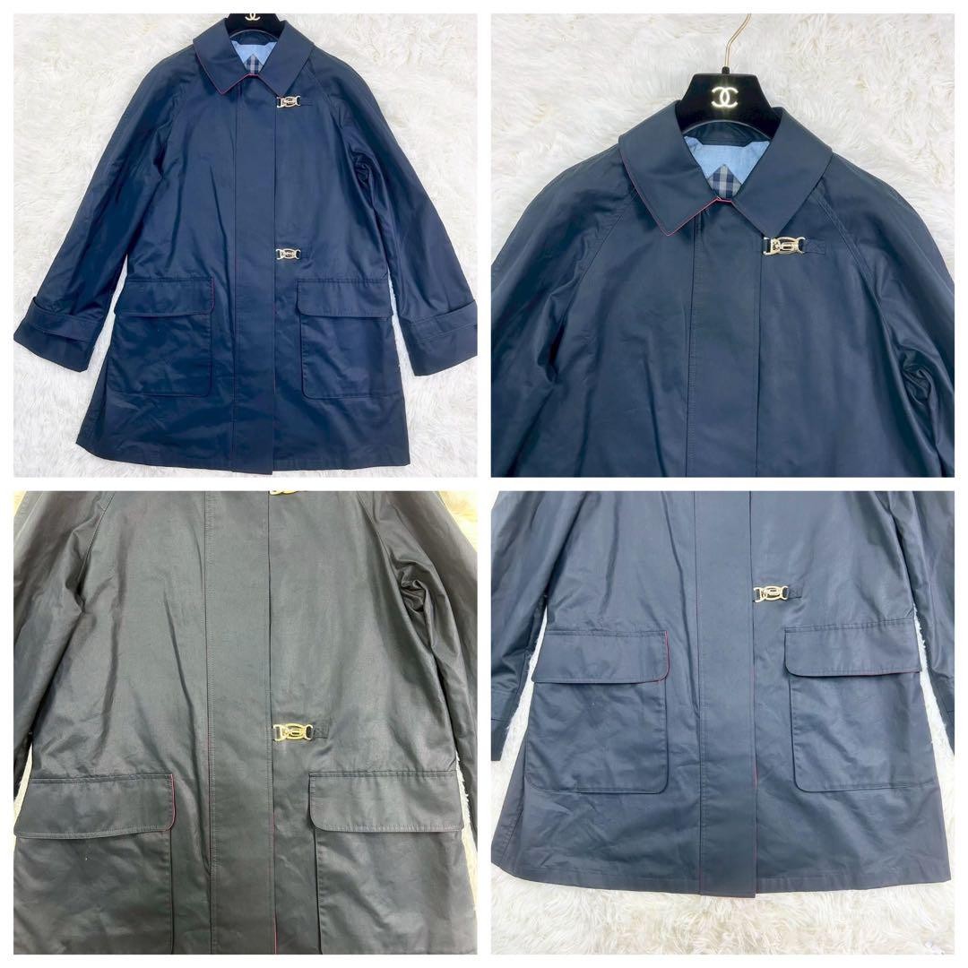 BURBERRYS Firefighter's Coat Asian fit M US size S Navy Authentic