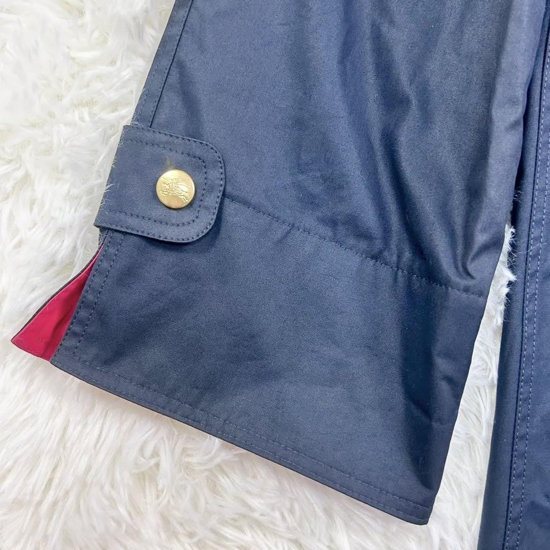 BURBERRYS Firefighter's Coat Asian fit M US size S Navy Authentic