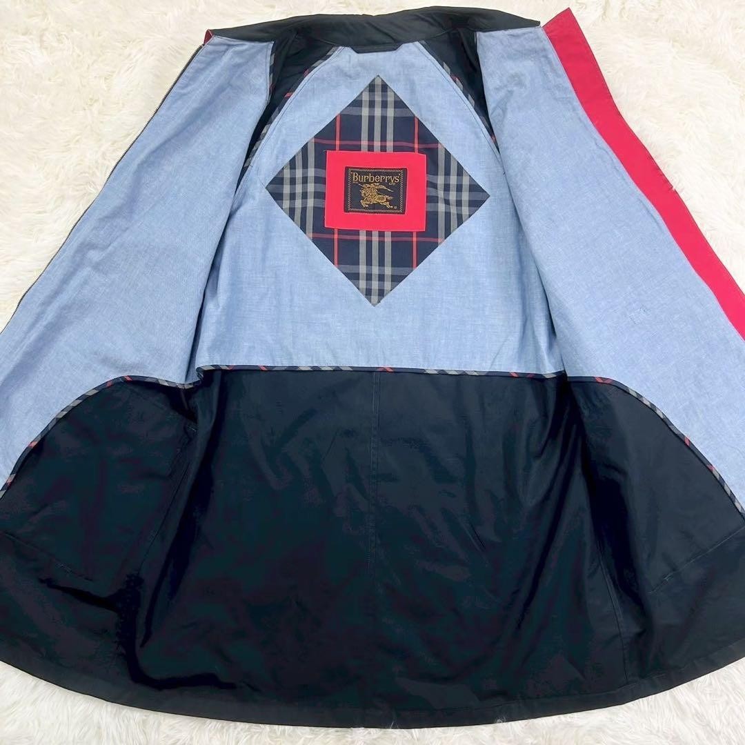 BURBERRYS Firefighter's Coat Asian fit M US size S Navy Authentic