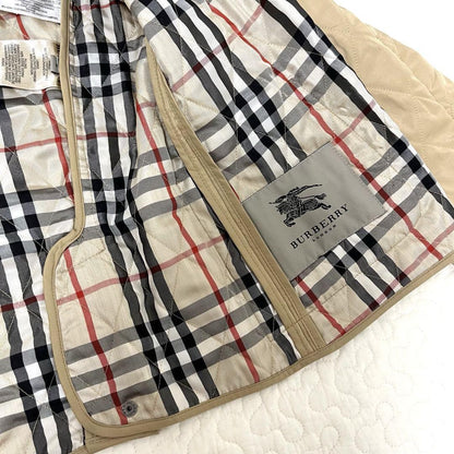 BURBERRY Jacket Nova Check Asian fit M US size S Beige Authentic