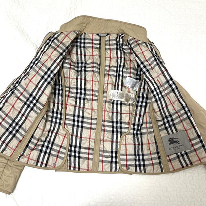 BURBERRY Jacket Nova Check Asian fit M US size S Beige Authentic