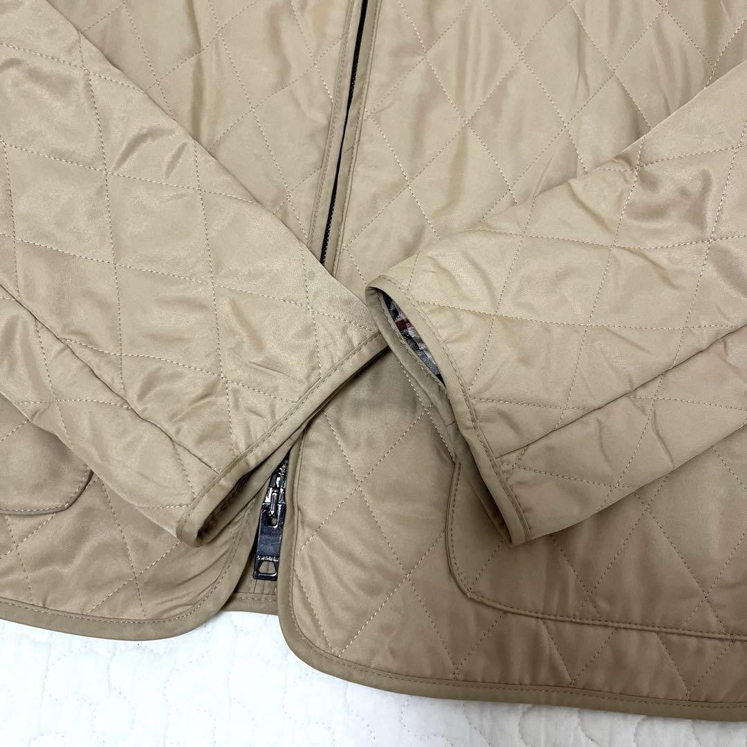 BURBERRY Jacket Nova Check Asian fit M US size S Beige Authentic