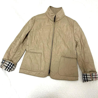 BURBERRY Jacket Nova Check Asian fit M US size S Beige Authentic