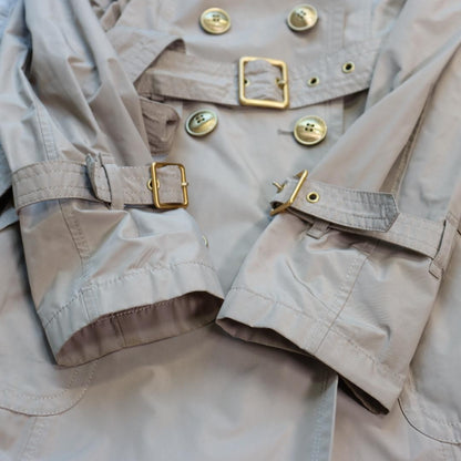 BURBERRY BLUE LABEL Coat Asian fit M 38 US size S Beige Authentic