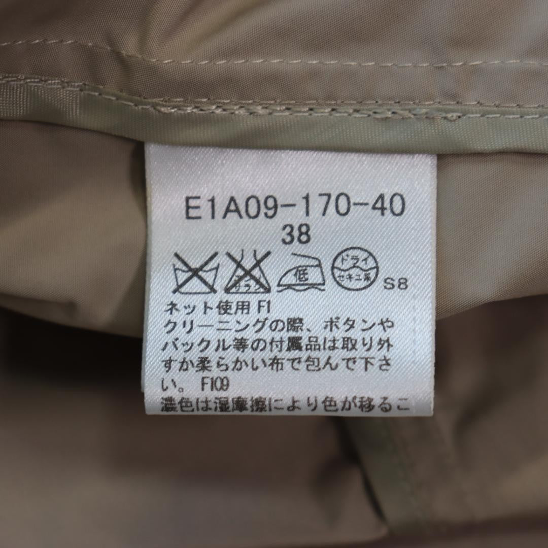 BURBERRY BLUE LABEL Coat Asian fit M 38 US size S Beige Authentic