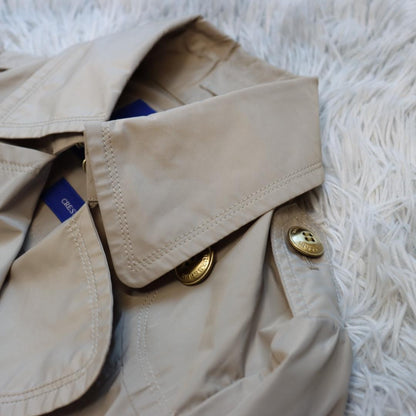 BURBERRY BLUE LABEL Coat Asian fit M 38 US size S Beige Authentic