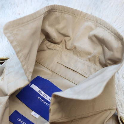 BURBERRY BLUE LABEL Coat Asian fit M 38 US size S Beige Authentic