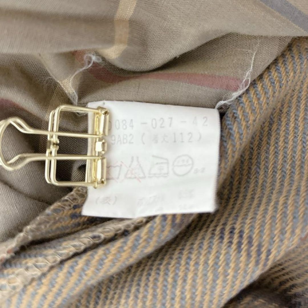 BURBERRY BLUE LABEL Coat Nova Check Asian fit M US size S Beige Authentic