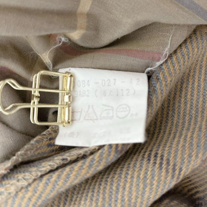 BURBERRY BLUE LABEL Coat Nova Check Asian fit M US size S Beige Authentic