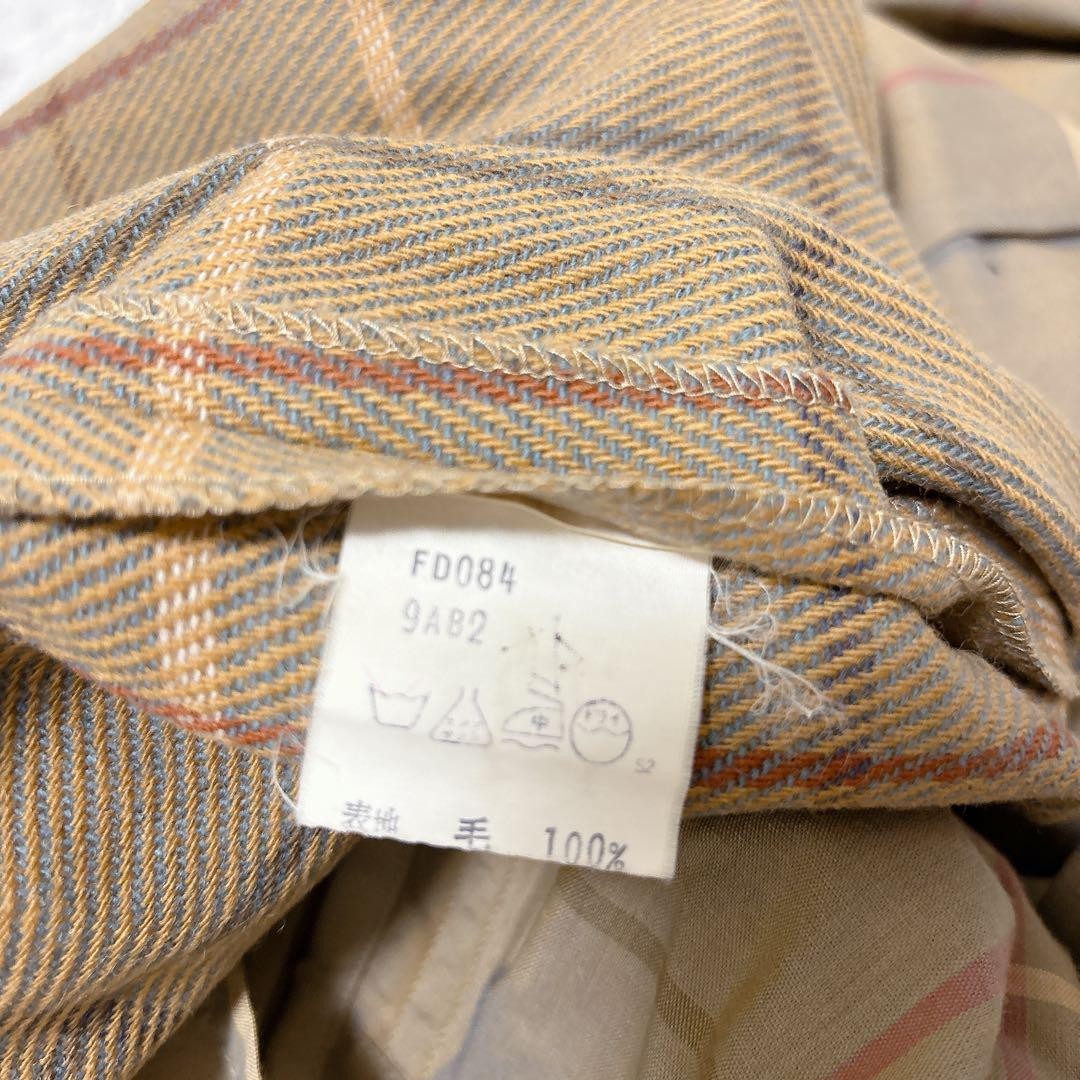 BURBERRY BLUE LABEL Coat Nova Check Asian fit M US size S Beige Authentic