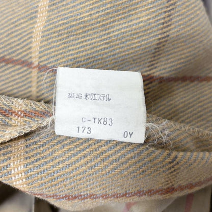 BURBERRY BLUE LABEL Coat Nova Check Asian fit M US size S Beige Authentic