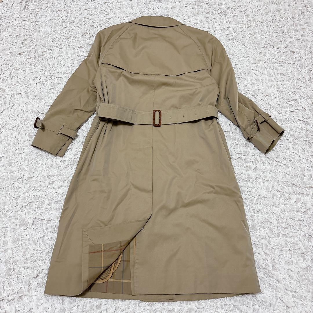 BURBERRY BLUE LABEL Coat Nova Check Asian fit M US size S Beige Authentic