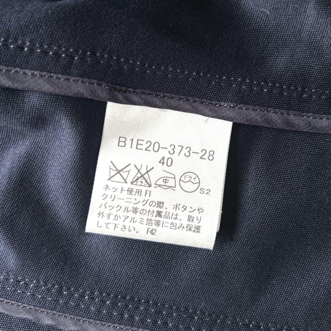 BURBERRY LONDON Jacket Nova Check Asian fit L 40 US size M Navy Authentic
