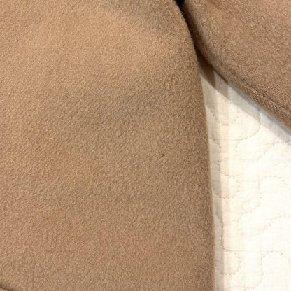BURBERRYS Coat Nova Check Asian fit M US size S Wool Camel Authentic