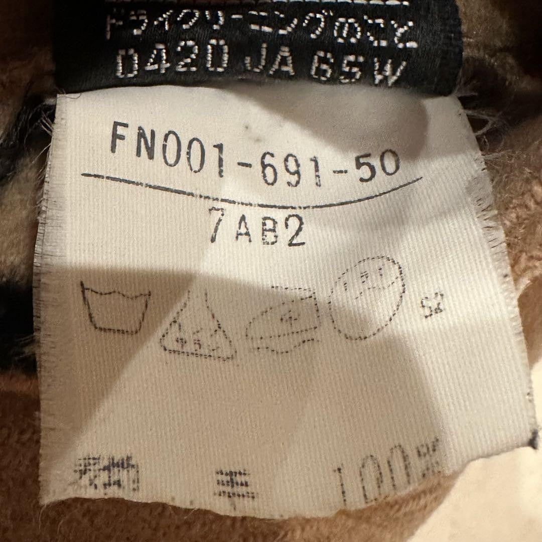 BURBERRYS Coat Nova Check Asian fit M US size S Wool Camel Authentic