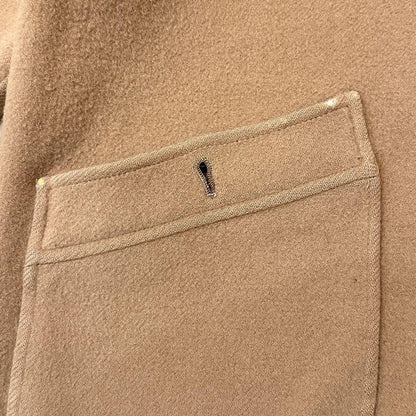 BURBERRYS Coat Nova Check Asian fit M US size S Wool Camel Authentic