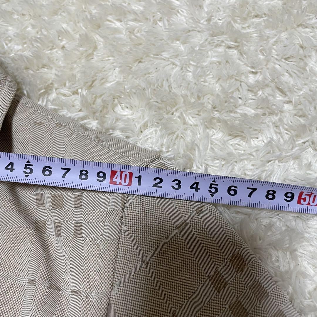 BURBERRY LONDON Coat Nova Check Asian fit XL 42 US size L Beige Authentic